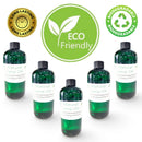 Natural Agate Oil Candle with Forever Wick, Spa Gift Box, and Natural Lamp Oil 💚 FB2350