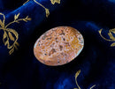 Ocean Jasper Flat Oval Hand Pebbles for joy, happiness and contentment FB1359 🧡