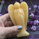 Orange Calcite Angel, Extra Large Figurine FB3342 🧡
