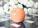 Orange Calcite Sphere from Madagascar FB2077 🧡