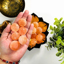 Tumbled Orange Selenite, Extra Large - Spirit Guides, Cleansing, Charging  - Angelic Realm 🧡