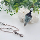Gemstones with Copper in Orgonite Pendulum FB1853 💦