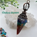 Gemstones with Copper in Orgonite Pendulum FB1853 💦