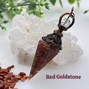 Gemstones with Copper in Orgonite Pendulum FB1853 💦