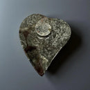 Orthoceras Swirly Heart Shaped Carved Bowl / Dish FB1482 🌼