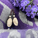 Guan Yin Avaloketasvara Palm Nut Carving Keyring Talisman FB1211 🌵🐢🌵