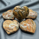 Peach Agate Hearts FB2425 🧡