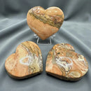 Peach Agate Hearts FB2425 🧡