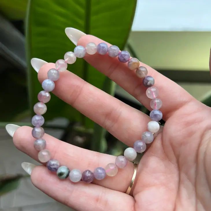 Pegmatite (Unicorn stone) bracelet for balance, protection, clarity FB2147