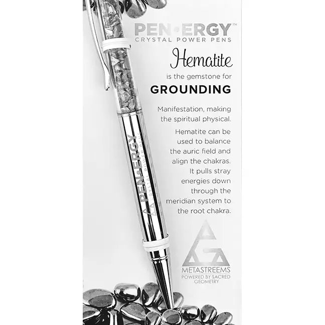 Hematite Pen-Ergy Grounding Energy Pen FB3326