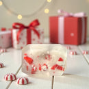 Peppermint Lane Bar Soap with Clear Quartz FB3170 🍬