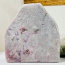 Pink Amethyst Freeform Polished Carving from Brazil FB1268 💛🦚💛