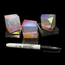 Pink Aura Opalite Freeform Geometric Shapes Carvings FB2910 💗