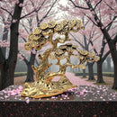 Brass Plum Blossom Tree Totem / Spirit Figurine FB1152
