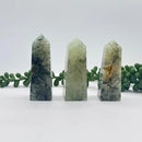 Prehnite Obelisk, Standing Point Tower FB2355🌸