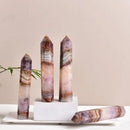 Purple Banded Agate Standing Point (Tower) FB3081 💜