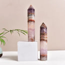 Purple Banded Agate Standing Point (Tower) FB3081 💜