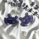 Purple Fluorite Crab Figurine Totem / Spirit Animal FB1079 🦀