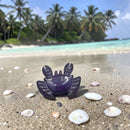 Purple Fluorite Crab Figurine Totem / Spirit Animal FB1079 🦀