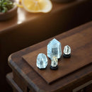 Clear Quartz, Slightly Smoky, Polished Standing Points from Brazil, Water Clear, Stone of Power FB3204 🪭