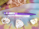 Manifesting Pen with Clear Quartz & Leaves FB3270