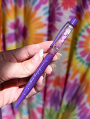 Manifesting Pen with Clear Quartz & Leaves FB3270