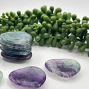 Rainbow Fluorite Heart Shape Worry Stones FB2532 💦