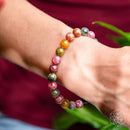 Rainbow Tourmaline Bracelet - The Spiral Breaker 🌸💜🌸 CI642