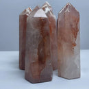Red Hematoid Quartz Standing Points / Towers FB1523 🌕🧡🌕