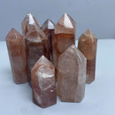 Red Hematoid Quartz Standing Points / Towers FB1523 🌕🧡🌕