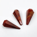 Red Jasper Crystal Pendulum Shape Point FB1405 🪭