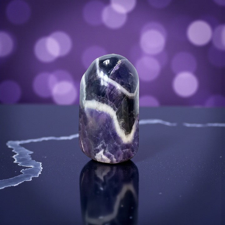 Round Top Dream Amethyst Freeform Tower 💜 FB3020