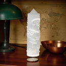 Selenite or Shungite  Carved Dragon Towers 🐦‍⬛ CD-10333