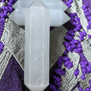Selenite Double Terminated Wand, 6" FB2082 🌼