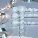 Selenite Heart Wand from Morocco FB1239 💜🌸💜