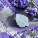Selenite Leaf Dish, cleansing, clearing FB3138 💛