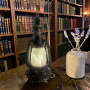 Selenite and Orthocerus Hand Carved Working Lantern FB1365 💛