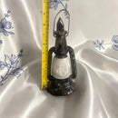 Selenite and Orthocerus Hand Carved Working Lantern FB1365 💛