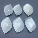 Tumbled Selenite Swirl stones, Large, Spirit Guides, Cleansing, Charging - Angelic Realm 🧡