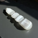 Selenite Twist Wand from Morocco FB1276 💜🌸💜