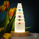 The Stress Shield Lamp - 7 Rare Stones of Healing 💛🌸💛 CI626