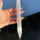 Selenite Icicle Ornament FB2975 ❄️🧊❄️