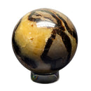 Septarian Stone Sphere 70mm with Stand, grounding, inner wisdom 🌻 CD-10125