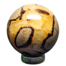 Septarian Stone Sphere 70mm with Stand, grounding, inner wisdom 🌻 CD-10125