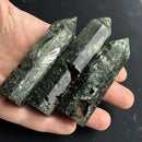 Seraphinite Standing Point, Tower, An Angel Stone FB1591 🦚