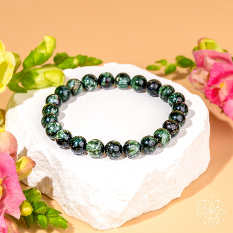 Angel Energy – Rare Seraphinite Bracelet of Transformation 🍃 CD-101