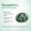 Rare Seraphinite, Angel Stone Pendant 🪽🌸🪽