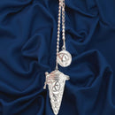 Triquetra Silver Chamber Pendulum FB1554 🌼