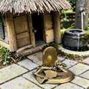 Brass Skeleton in Tomb Totem / Spirit Animal Figurine FB2164 🌼