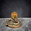 Brass Skeleton in Tomb Totem / Spirit Animal Figurine FB2164 🌼